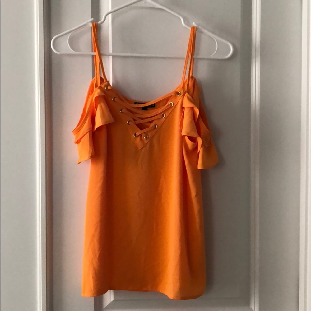 Express Cold Shoulder Blouse